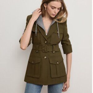 Vicoria Beard - Jones Belted Dickey Jacket Size 8 Brand New